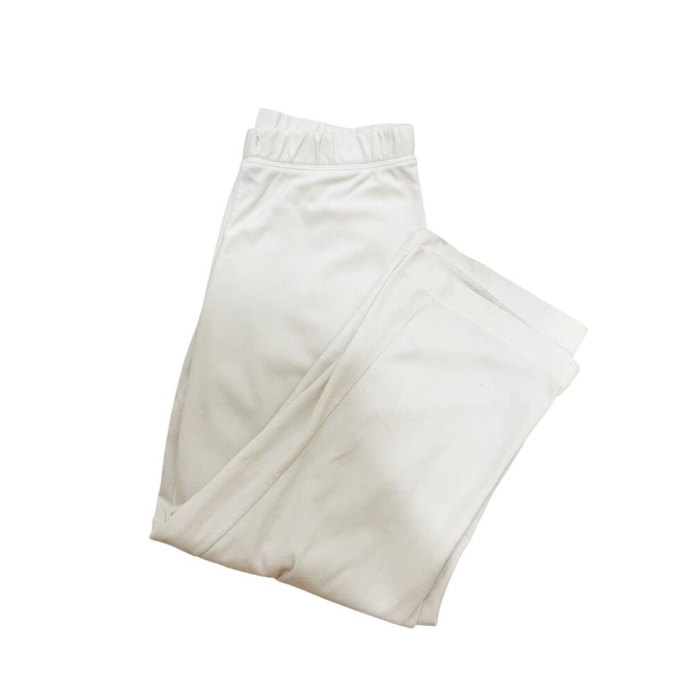 Ralph Lauren Blue Label White Cream Fleece Pants Large